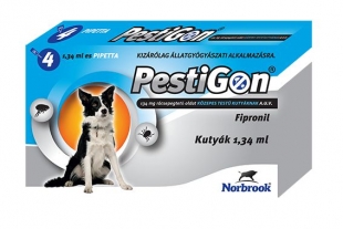 PESTIGON SPOT ON M 4X 10-20KG / 4 DB PIPETTÁVAL! állatgyógyszertár