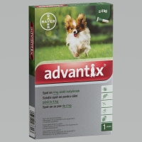 Advantix spot on kutyáknak 4 kg alatt