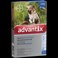 Advantix spot on kutyáknak 25 kg felett
